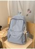 Schoolbag high value fashion plaid backpack couple style commuter leisure large capacity schoolbag lightweight trend versatile backpack