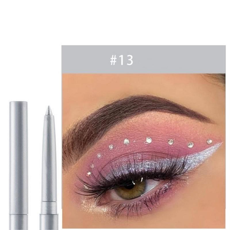 20 Color Option Matte Eyeliner Gel Pencil Easy To Wear Colorful White Yellow Blue Eye Liner Pen Cream Makeup Cosmetics