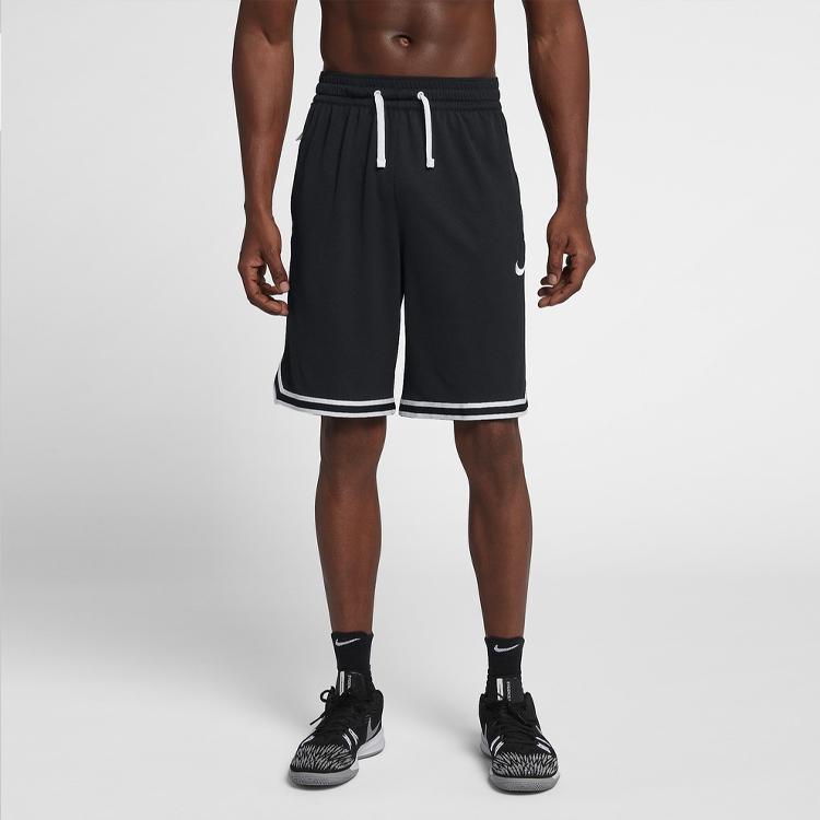 Nike Dry Dna Shorts With Elastic Drawstring Waist Men Bottoms Black 925820-010