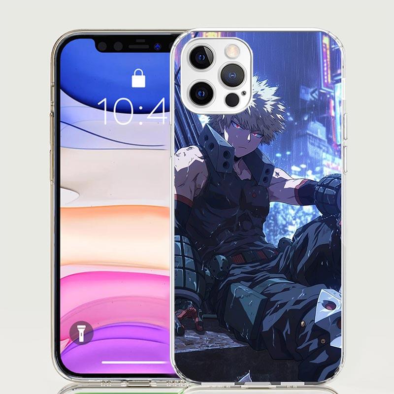 Bakugou Katsuki MHA My Hero Phone Case For iPhone 17 Air 16 15 Plus 11 14 Pro Max 13 Mini 12 7 8 + SE Pattern Art Customized Cov