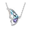 Butterfly Wing Austria Crystal Necklace Charm Girl Summer Accessories Fashion Jewelry Dropshipping Wedding  Promotion