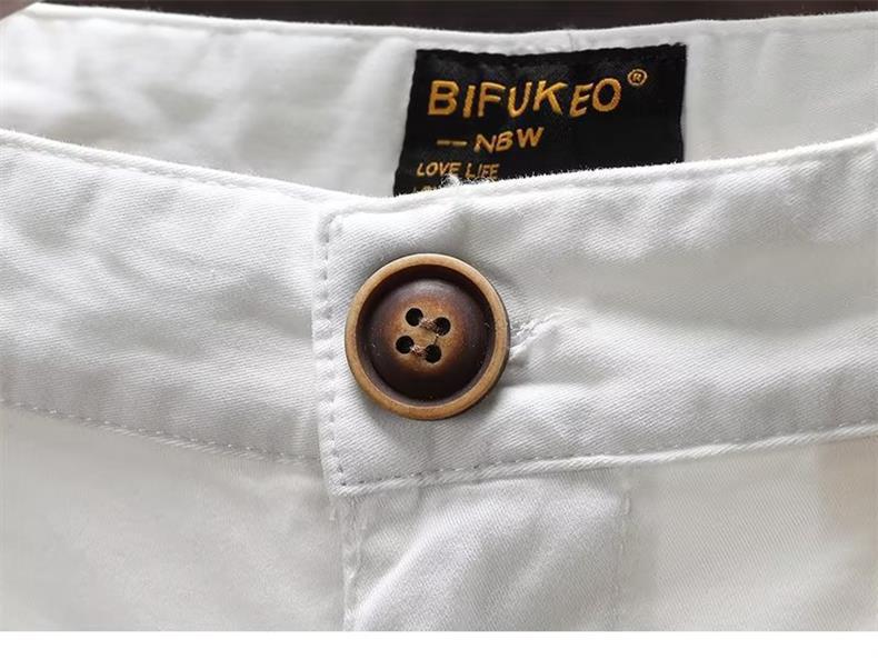 Sommer-Trend Herren Cargo Jeans mit weitem Bein und Gürteldesign