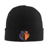 Warrior Cats Fireheart Bluestar Warm Knitted Cap Winter Knit Bonnet Hat Skullies Beanies Hip Hop Caps for Unisex
