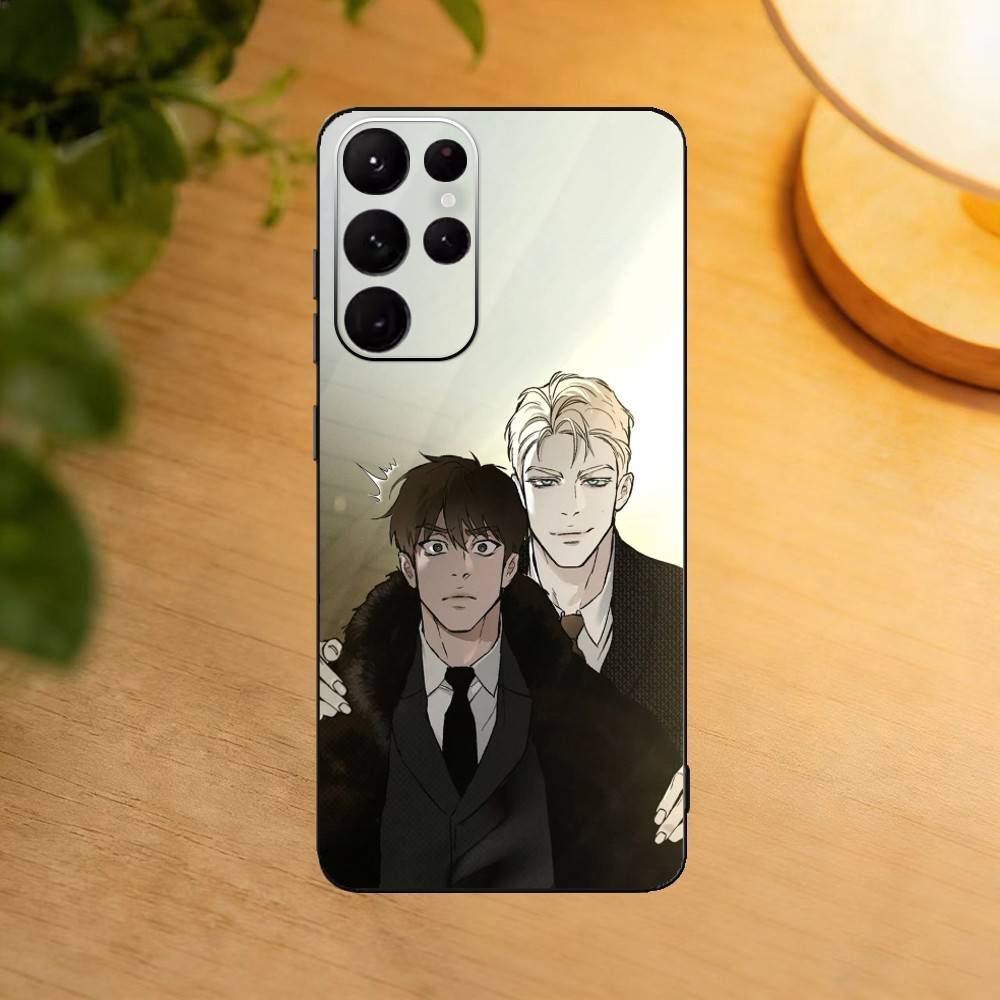 Чехол для телефона C-Codename-A-Anastasia Taekjoos для Samsung S25,24,23,22,30,21,10,9,Ultra,Plus,Lite Мягкий черный чехол Samsung S30plus5G