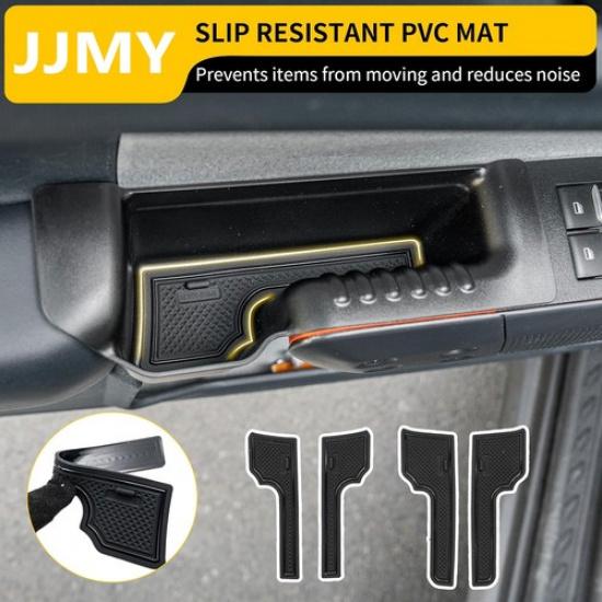 4x Door Storage Handle Storage Box Tray For Ford Maverick Accessories 2022-2025