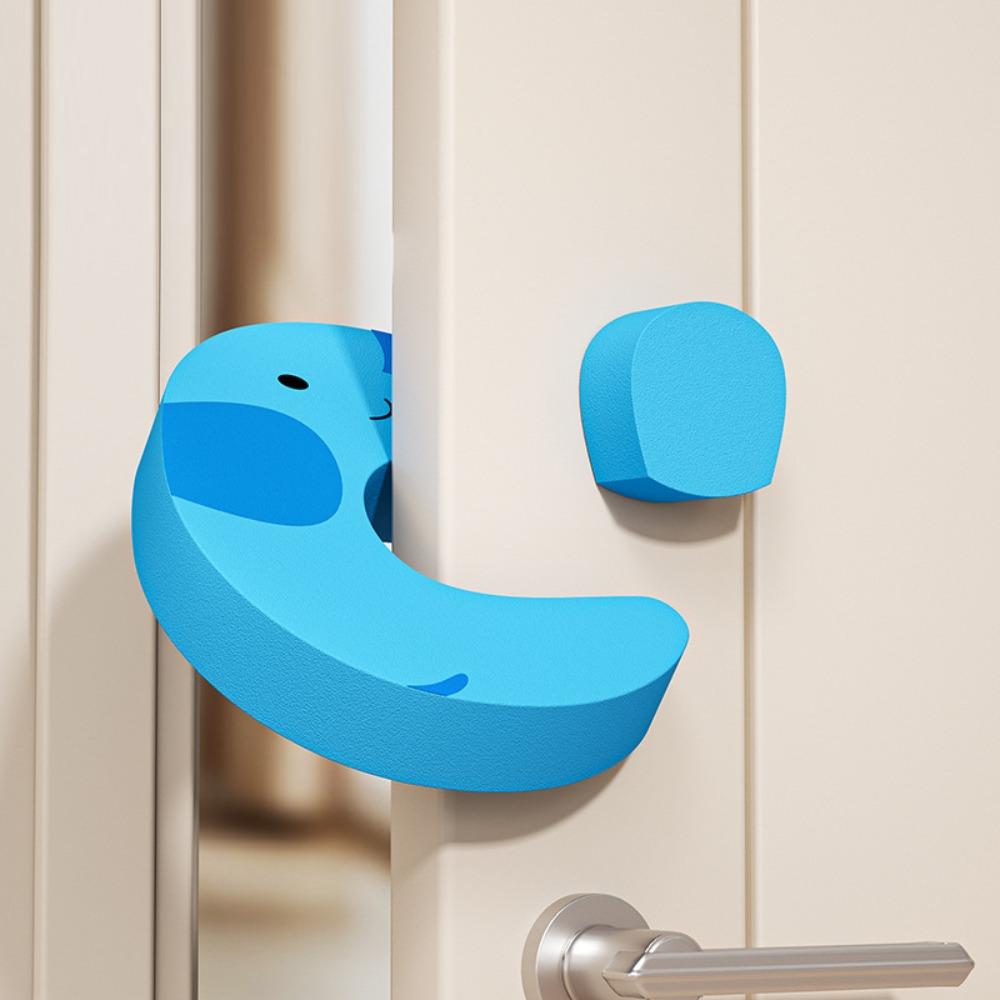 Cute Cartoon Animals Door Stopper Anti Pinch Hand Thicken Door Lock Baby Safety EVA Children Finger Protector
