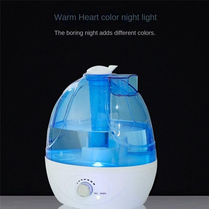 Cool Mist Air Humidifier 2.5L Quiet Ultrasonic Humidifiers for Bedroom & Large Room-Adjustable-360° Rotation EU Plug A