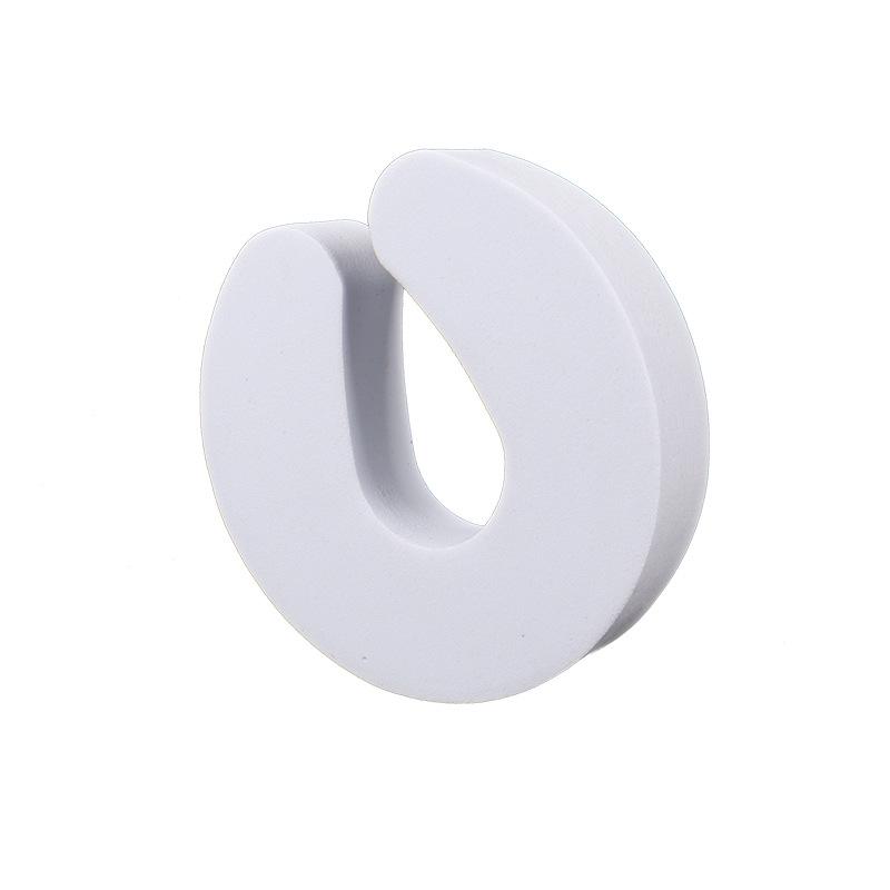 

4 шт. Защита от защемления пальцев на дверях, детские двери, мягкая пена, гладкий дизайн, безопасность детей, защита пальцев для детей