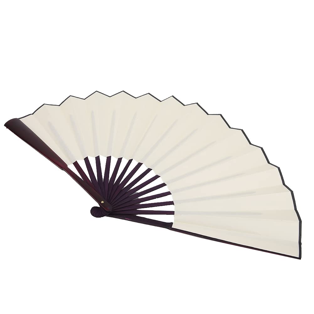 

VGEBY Танец Легкий Реквизит для Нихон Син и Народных Песен Веер в Японском Стиле, Веер, Буё, Буё, (белый) белый