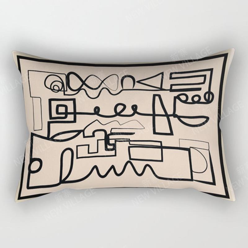 Nordic fall home decor 30*50 throw pillow cover sofa modern abstract geometric boho living room Cushion cover 50x70 30x50 40x60