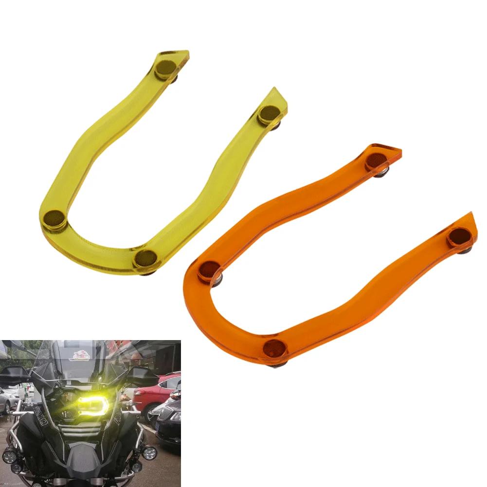 Motorcycle Headlight Protector Lense Cover LED Lamp Daily Lamp Discoloration Patch For BMW R1250 GS GSA R1200GS LC ADV 2013-2025