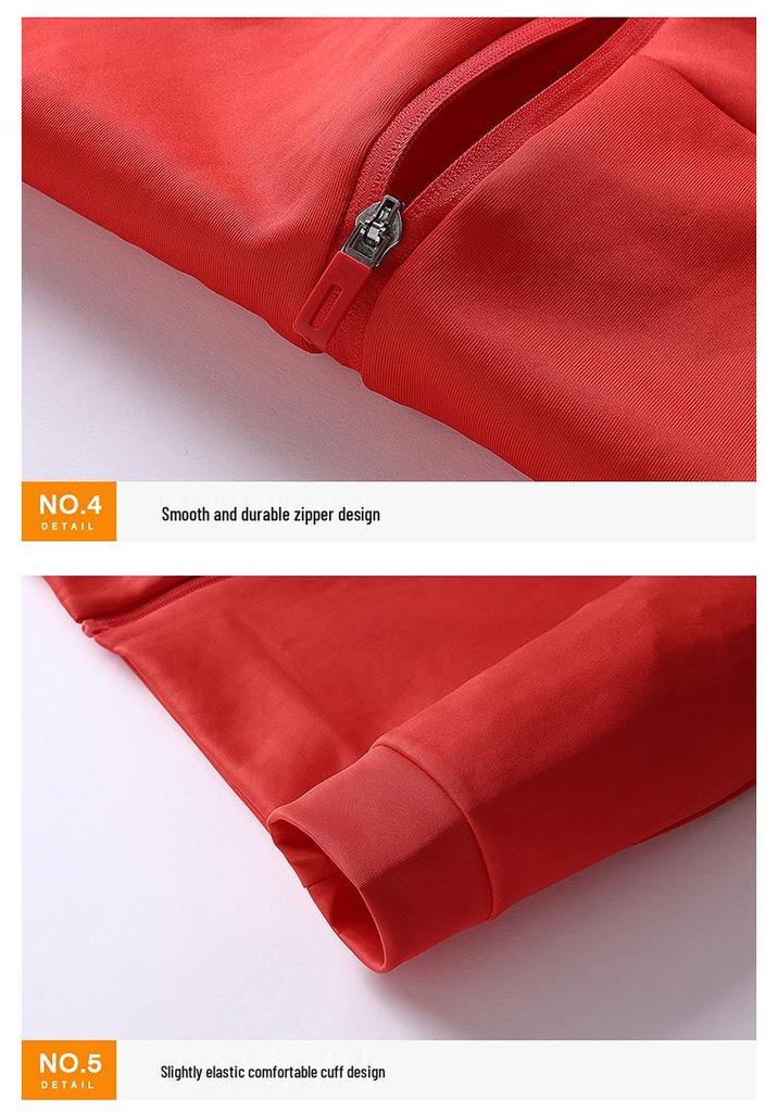 2022 Spring/Autumn Chinese Flag Martial Arts Training Jacket