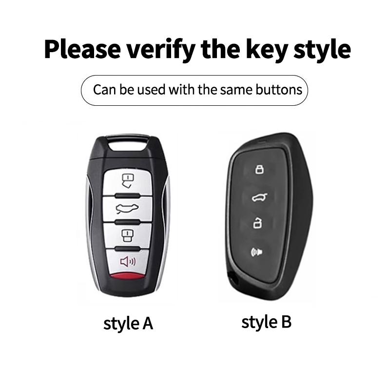 Great Wall Haval H6 Key Cover M6 Plus Big Dog F7X 3Rd Gen H2S National Trend Edition H9 Chitu H7 F5 Key Shell Keybag Accessories