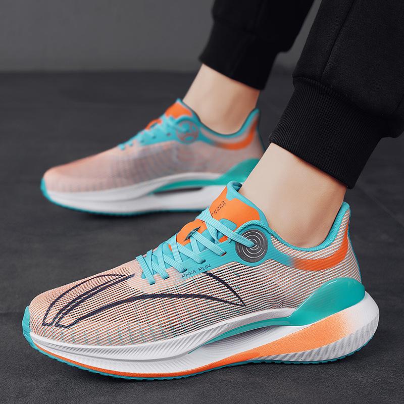 

Jueying 2 Running Shoes Hollow Professional Marathon Summer Breathable Teenagers Middle and Older Children Ultra Light Shock Absorbing Sneakers 44