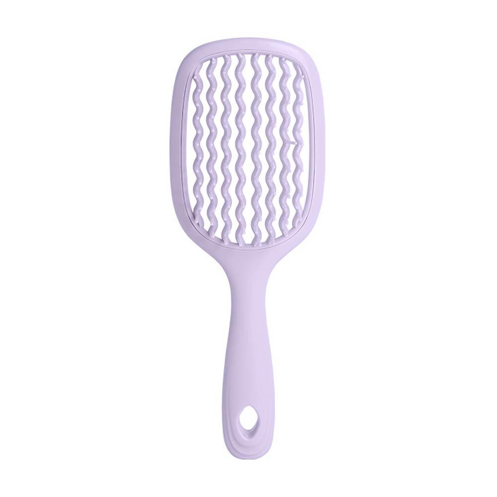Hair Brush with Air Cushion Hollow Design Scalp Protection Detangling Styling Massage All Hair Types Ventilation Holes