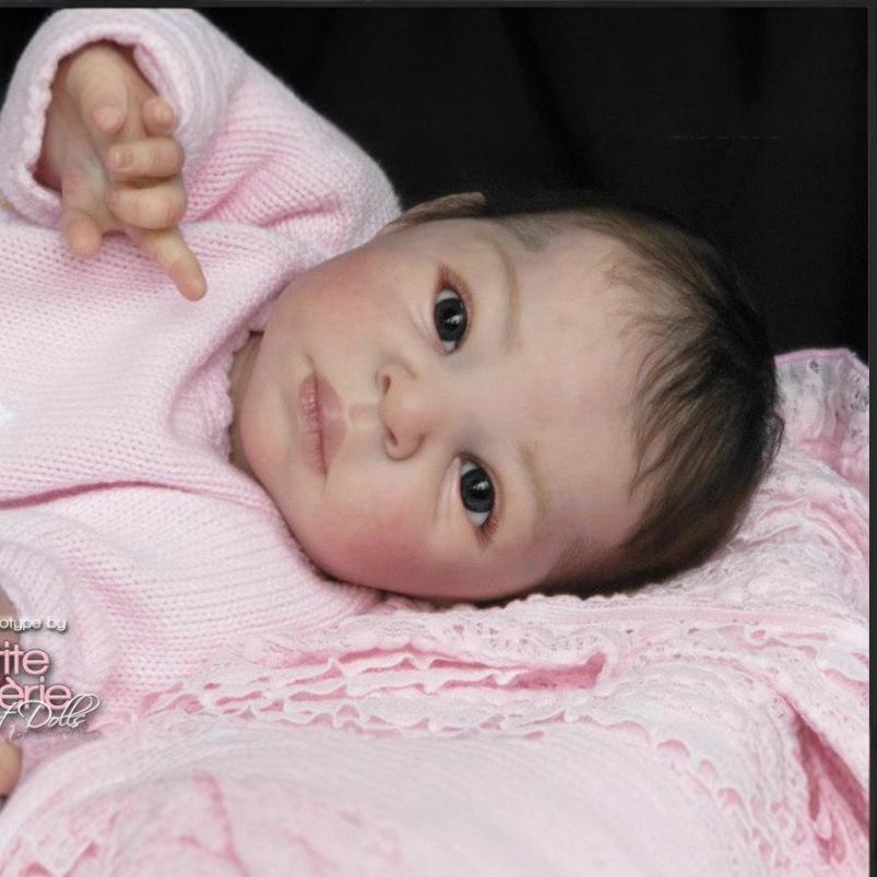 Lifelike 22-Inch Soft Touch Reborn Doll Kit with Cloth Body