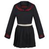 Anime Tokyo Revengers Shiba Yuzuha Sailor School Uniform Girls Skirt Suit Cosplay Costume Women Dress Black