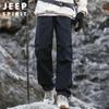 JEEP SPIRIT Men's Loose Fit Outdoor Cargo Sports Pants