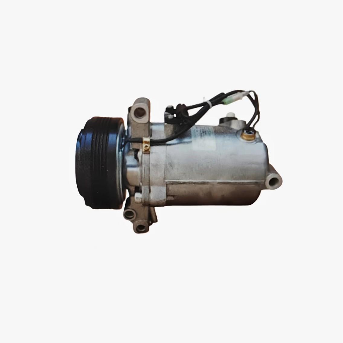 The SS120DL1 Compressor: Compatible with BMW part numbers 64526901206, 64528375319, and 64528386650. /