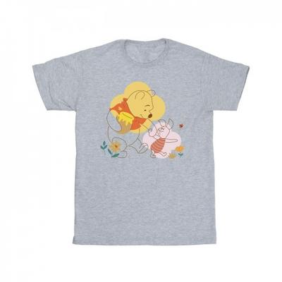 Camiseta masculina do leitão do Ursinho Pooh