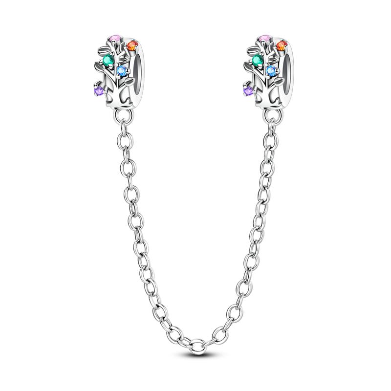 Tree Of Life Copper Cz Beads Charm Healthy Green Pendant Fit Drop Charms Bracelet Diy Women Original Jewelry