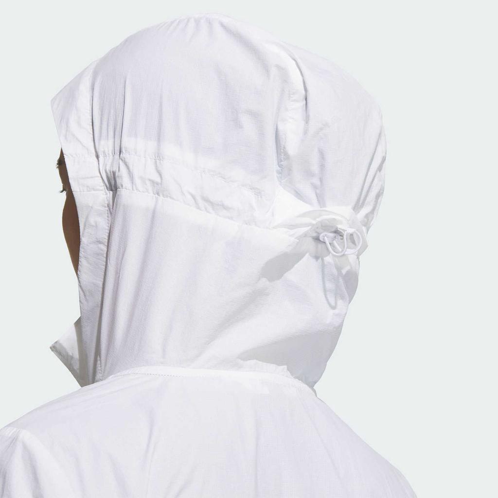 Adidas Comfortable Simple Stylish Versatile Hooded Jacket Women Jackets White KB9125