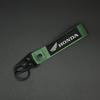 Embroidery Car Logo Key Rings Keyring Keychain For Honda NSS350 CM300 CB500 CB650R CB190 Motorcycle Decoration Accessories FL3