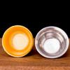Auspicious Gilt Drinking Buddha Bowl, Inlaid Gem Zinc Alloy Holy Water Cup Buddhist Bowl Home's Gift Collection Decorative 150ml