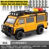 1:24 Land Rover Defender 110 Van Off-road Camping Modified Version Alloy Metal Diecast Model Car Simulation Vehicle Home Trendy