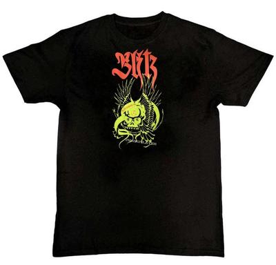 Vintage BLITZ Band Grafikdruck Unisex Herren 100% Baumwolle T-Shirt Herren T-Shirts Oberteil