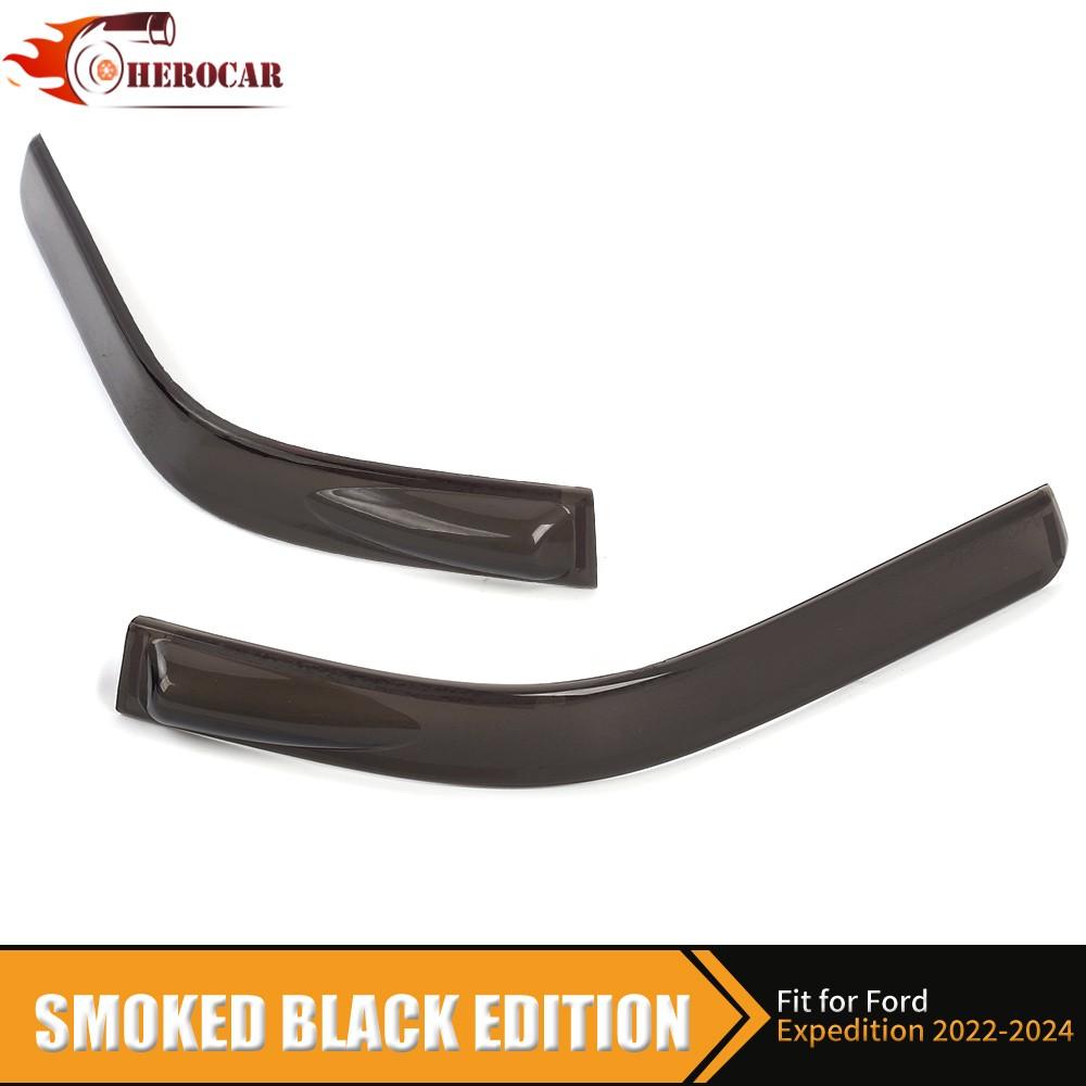 Smoked Black Mirror Turn Signal Light Lamp Trim For Ford Expedition 22 23 24 25