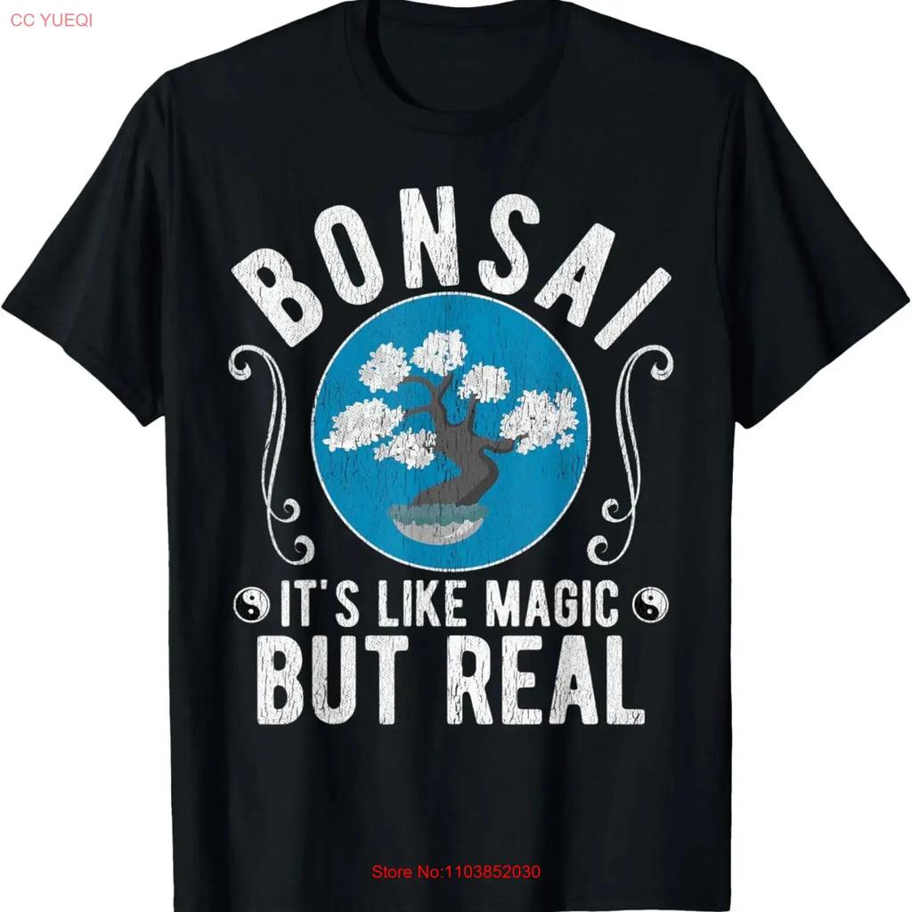 Bonsai Tree Lover T Shirt Vintage Casual Slightly Top For Everyday Wear Fashion Graphic Unisex Comfortable Stretched
