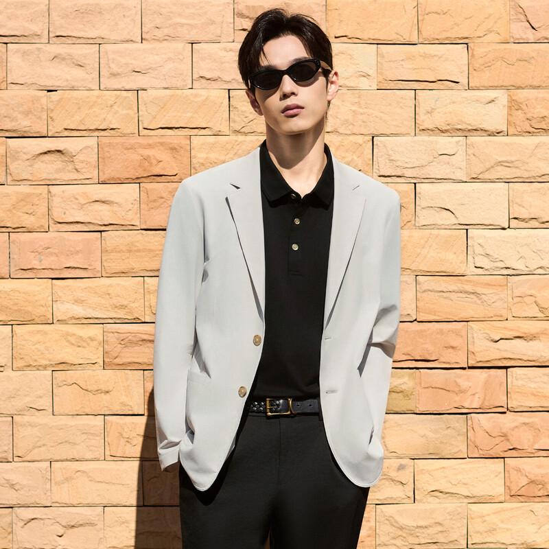Baoxiniao Men's Stretch Easy-Care Casual Blazer