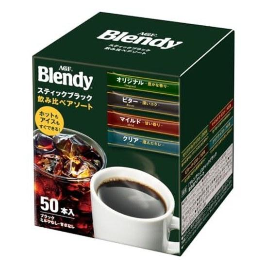 AGF Blendy Stick Czarny Zestaw Degustacyjny 50 Patyczków Kawa Kawa Rozpuszczalna