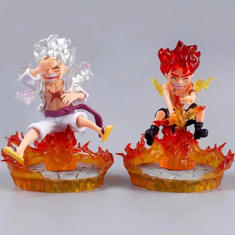 

One Piece Luffy Gear 5 Аниме Фигурки Ника Фигурка ПВХ Статуя Модель Кукла Украшение автомобиля