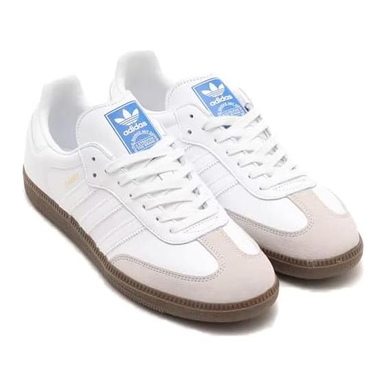 [Adidas] Samba OG SAMBA OG Белый/Коричневый IE3439 Оригинальный Японский Продукт