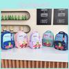Kids Cartoon Oxford Cloth Backpack With Padded Straps For Preschool And School Boys Girls