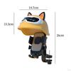 Motorcycle Phone Holder with Rainproof Top Cover Bracket, Adjustable, Creative Smartphone Holder,