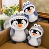 Soft Penguin Stuffed Toys Breathable Stuffed Toys Creative Stuffed Animal  for Children's Gift