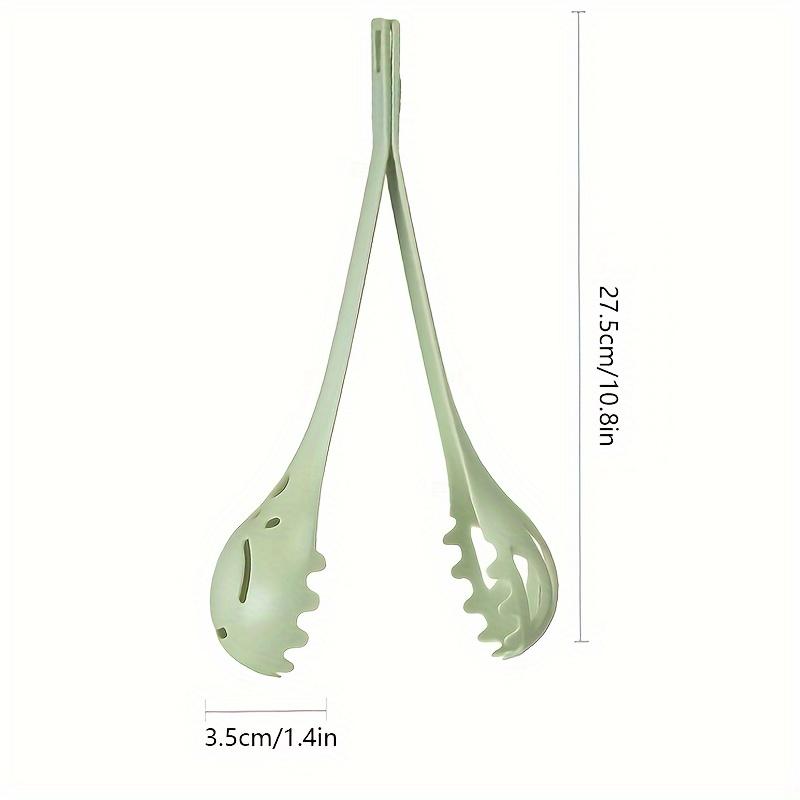 2pcs, Multifunctional Long-handled Egg Beater Spoon Colander for Cooking,Long Heat-resistant Food Cooking Tongs,Egg Mixer,Strainer Spoon,Kitchen Tools