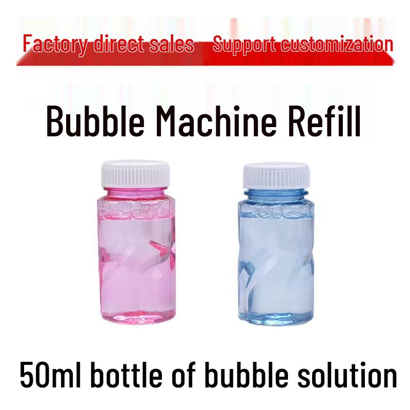 Electric Handheld Bubble Blower with Lights - Children's Automatic Bubble Gun Toy