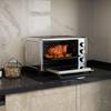 30L 60-230 degrees C Mini Electric Oven, with Accessories - Silver Tone