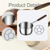 Chocolate Melting Pot with Spouts, Milk And Butter Warmer for Restaurants