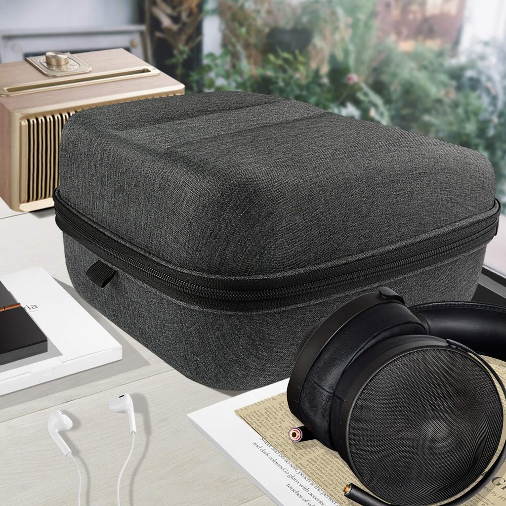 Geekria Shield Headphone Case - Compatible with Sony MDR-Z7M2, MDR-Z1R, Audio-Technica ATH-R30x, ATH-R50x, ATH-WP900, ATH-W5000, Etc.