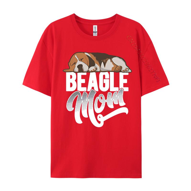 Clothing Men Beagle Dog Beagle Mom Vintage Tshirt Soft Breathable Cotton Tops Tee Fashion T Shirt Men
