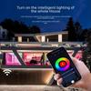 Smart RGB Ceiling Light with Dimming & Color Temp Adjustment - Tuya App & Bluetooth Voice Control
