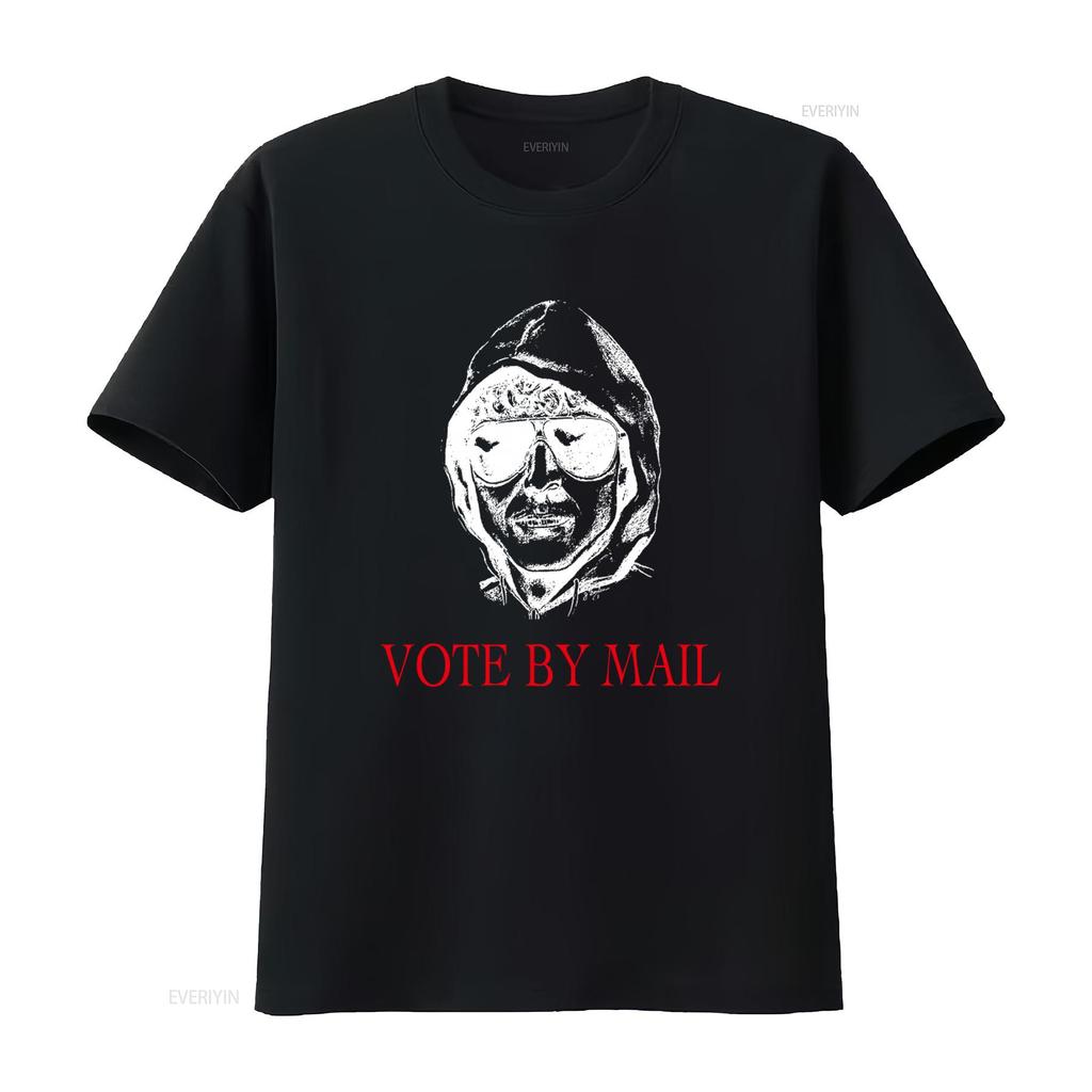 Unabomber T-shirt Voto per Corrispondenza Design Unico per la Stagione Elettorale vintage Lavata grafica Elasticizzata Versatile uomo
