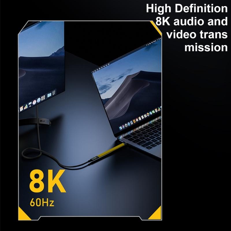 USB 4 Cable Speed 40Gbps USB C to USB C Cable for Fast Data Transfer 240W Charging Power 8K 60hz Video Thunderbolt3