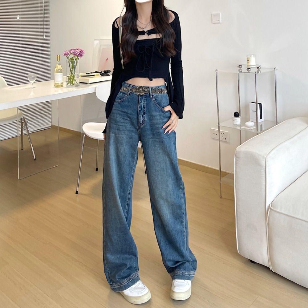 Y2K Geschnallter Taillengürtel Schicke Legierungsschnalle Taillenband Damen Herren PU Ledergürtel