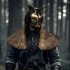 Evropský Americký Mužský Viking Středověký Etnický chlupatý plášť Šála cos Anime Cosplay Kostým